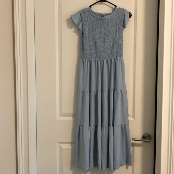 Soft Blue maxi dress - Picture 1 of 4